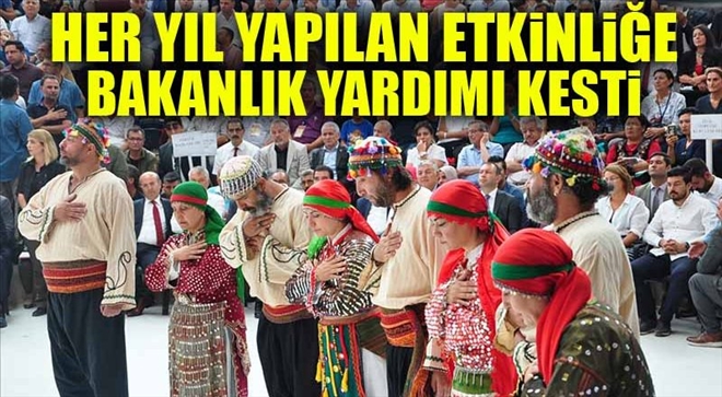 Bakanlık Yardımı Kesti