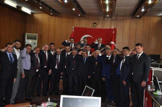 İl Genel Meclisinden  Mehmetçiğe destek bildirisi 