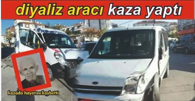 Trafik Kazası 1 Kişi Hayatını Kaybetti.