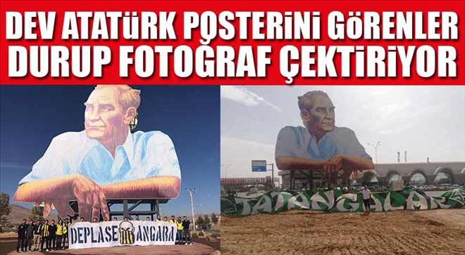 Dikkat Çeken Atatürk Posteri