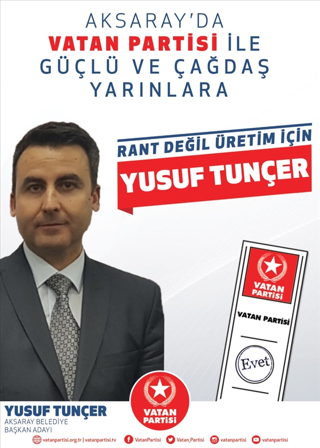 GENÇ ADAY YUSUF TUNÇER