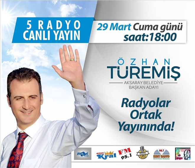 ÖZHAN TÜREMİŞ ORTAK RADYO YAYININDA