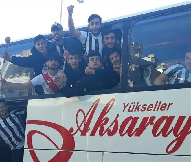 68 Aksaray Belediyespor otobüsüne  saldırı