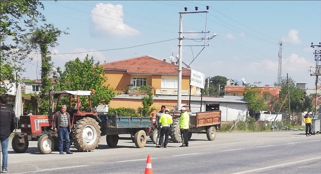 Tarımda Kullanılan Traktörlerin Denetimi Yapıldı 