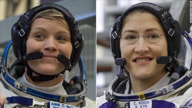 Kadın Astronotların Uzay Yürüyüşü