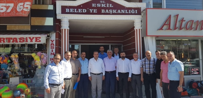 ATSO BAŞKANLARINDAN İLÇELERE ZİYARET 