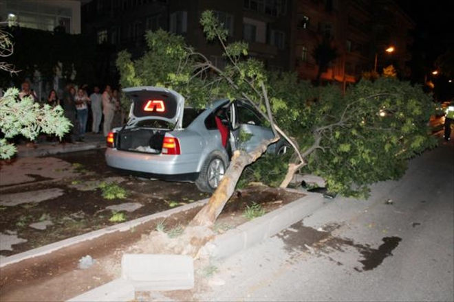 Aksaray da Polis Denetiminde Olay!