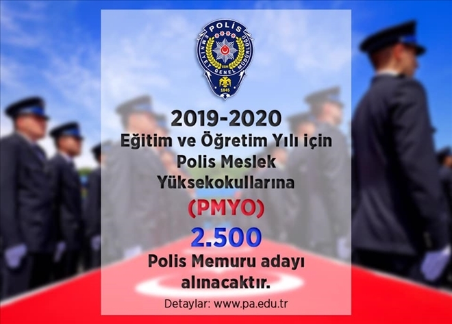 2 bin 500 Polis Alınacak