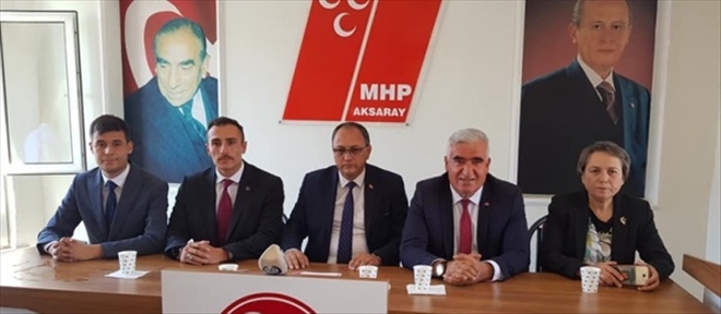 MHP´de bayramlaşma