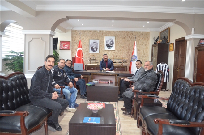 Aksaray Beşiktaşlılar Derneğinden Kolcu´ya Ziyaret