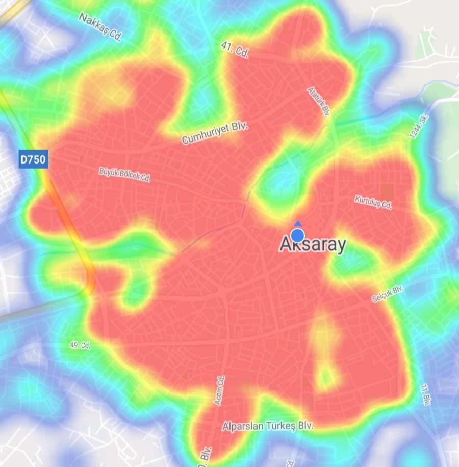 AKSARAYDA KORKUTAN CORONAVİRÜS ARTIŞI