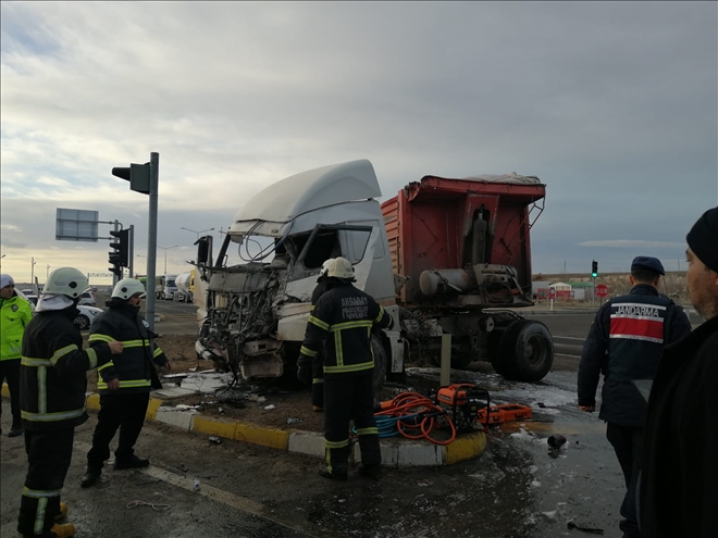 Trafik Kazası 1 Kişi Ağır Yaralı!