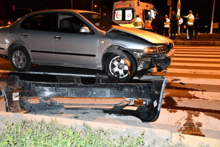 Trafik Kazası 2 Yaralı