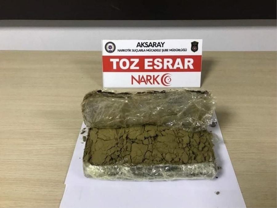 Aksarayda Uyuşturucudan 2 Kişi Tutuklandı