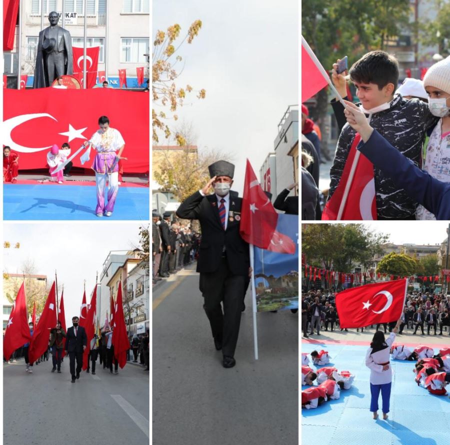 Atatürk’ün bizlere emaneti olan Türkiye Cumhuriyeti daha nice yüzyıllar, nice bin yıllar yaşayacak”