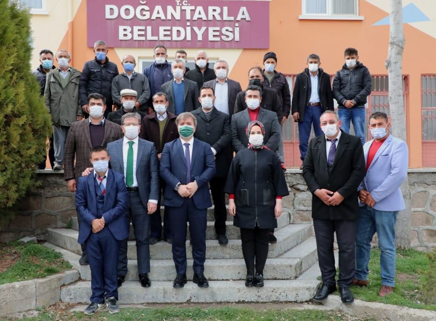 Aksaray Valisi Aydoğdudan Yeşiltepe Belediyesi ve  Doğantarla Köyüne Ziyaret 