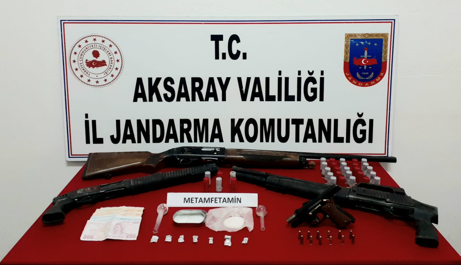 AKSARAY-YENİKENTTE UYUŞTURUCU OPERASYONU  1 KİŞİ GÖZALTINA ALINDI.