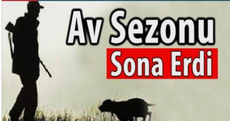AV SEZONU SONA ERDİ.
