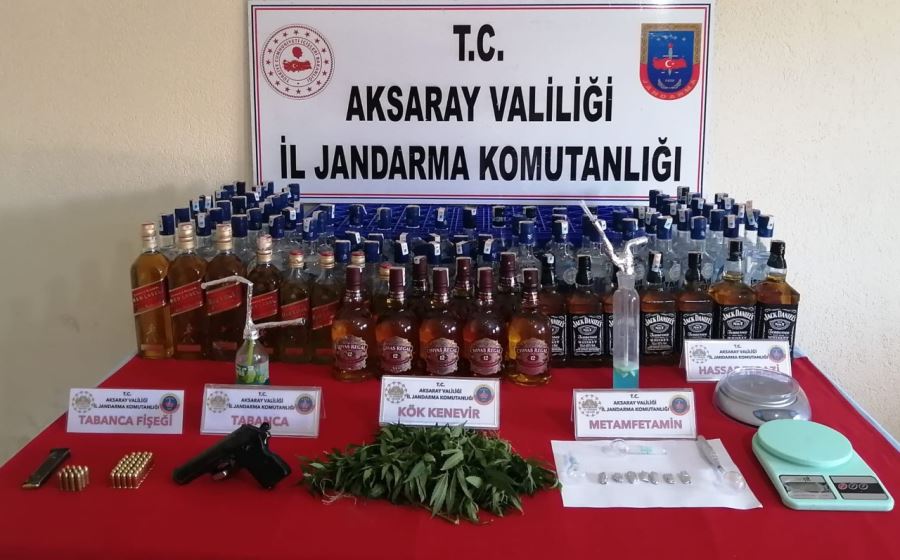 AKSARAY JANDARMASINDAN  GENİŞ KAPSAMLI OPERASYON.!
